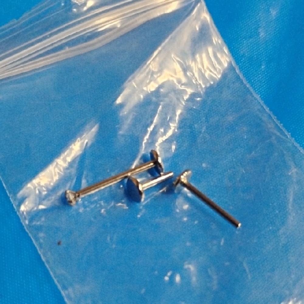 Silver Tone Nose Ring